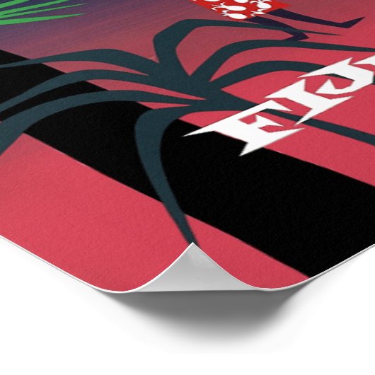 Reisposter Fiji Poster (Hoek)