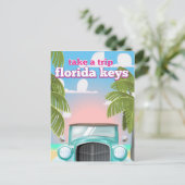 Reisposter Florida Keys Briefkaart (Staand voorkant)