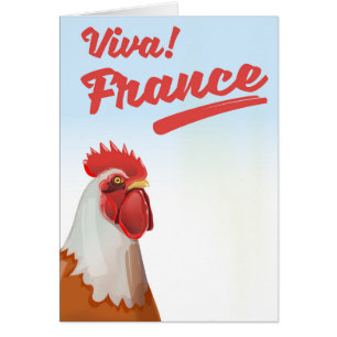 Reisposter France Rooster