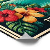 reisposter Hawaii Poster (Hoek)
