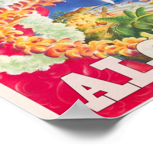  reisposter Hawaii Poster (Hoek)