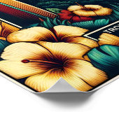 reisposter Hawaii Poster (Hoek)