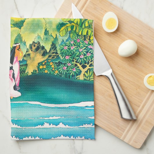 reisposter Hawaii Theedoek (Quarter Fold)
