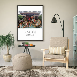 Reisposter, Hoi an Vietnam,  Poster