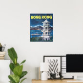 Reisposter Hong Kong Poster (Thuiskantoor)