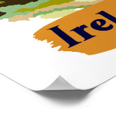 Reisposter Ierland Poster (Hoek)