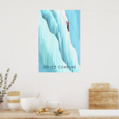 Reisposter IJsklimmen Poster (Keuken)