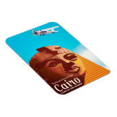 Reisposter in de  stijl van Caïro Egypt Magneet (Rechterzijde)