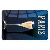 Reisposter in de  stijl van de drink van Parijs Magneet (Horizontaal)