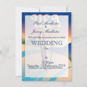 Reisposter in de stijl VS "To Ski" Kaart (Voorkant)