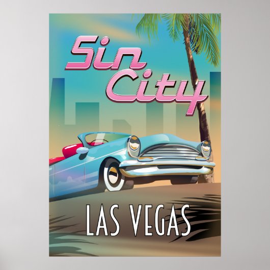 Reisposter in Las Vegas Poster (Voorkant)