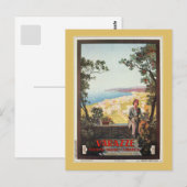 reisposter Jazz Age Varazze Briefkaart (Voorkant / Achterkant)