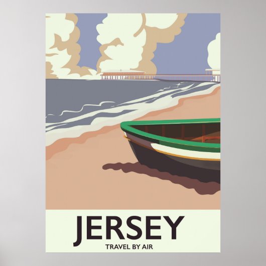 reisposter Jersey Poster (Voorkant)