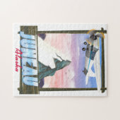 Reisposter Juneau Alaska Legpuzzel (Horizontaal)