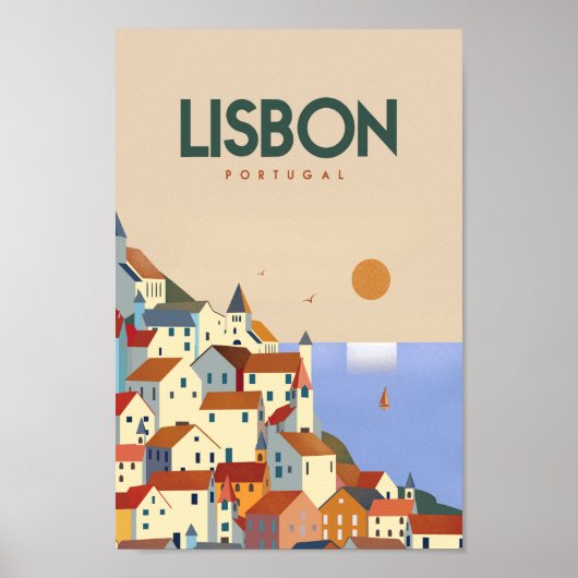 Reisposter Lisboa lisboa Poster (Voorkant)