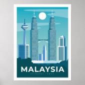 reisposter MALAYSIA Poster (Voorkant)