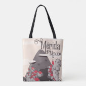 Reisposter Mérida Mexico Tote Bag (Achterkant)