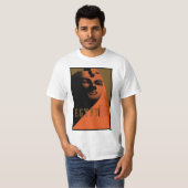 Reisposter met Sfinx, Egypte, Afrika T-shirt (Voorkant volledig)