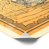 Reisposter met steamship perfect poster (Hoek)