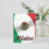 Reisposter México stijl Briefkaart (Staand voorkant)