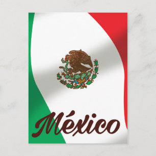 Reisposter México  stijl Briefkaart
