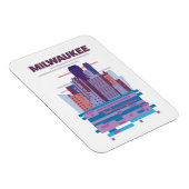 Reisposter Milwaukee Magneet (Rechterzijde)