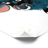 Reisposter Nepal Yak in stijl Foto Afdruk (Hoek)