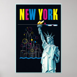 Reisposter New York City Poster