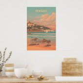 Reisposter Newquay Cornwall Poster (Keuken)