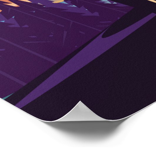 Reisposter Noorwegen Poster (Hoek)