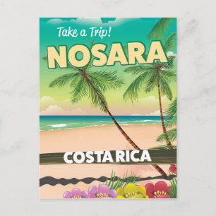 Reisposter Nosara Costa Rican Briefkaart