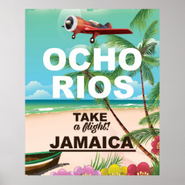 reisposter ocho rios jamaica poster