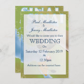 Reisposter op het schiereiland Sinai Kaart (Voorkant / Achterkant)