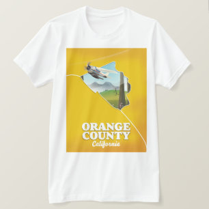 Reisposter Orange County California T-shirt