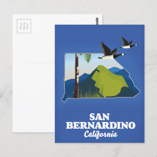 Reisposter Orange County Californië ansichtkaart Briefkaart