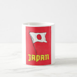 Reisposter Oud Japan Koffiemok