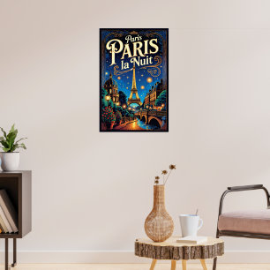 Reisposter Parijs, Poster