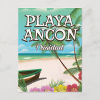Reisposter Playa Ancón Trinidad