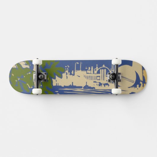 Reisposter Promoting Zee Cliff, Long Island 2 Skateboard (Horizontaal)