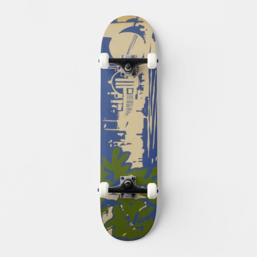 Reisposter Promoting Zee Cliff, Long Island 2 Skateboard (Voorkant)