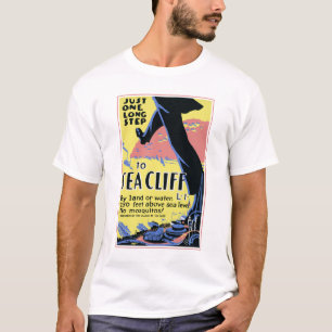 Reisposter Promoting Zee Cliff, Long Island T-shirt
