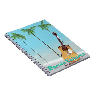 Reisposter Puerto Vallarta Mexico Notitieboek