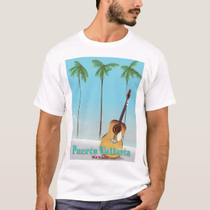Reisposter Puerto Vallarta Mexico T-shirt