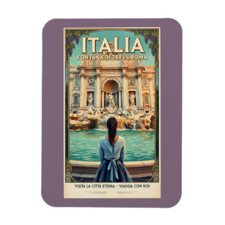 Reisposter/Roma Magneet