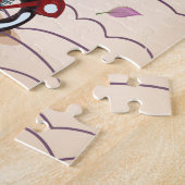 Reisposter Rome cartoon bezoeken Legpuzzel (Zijkant)