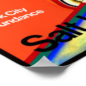 Reisposter Salt Lake City. Poster (Hoek)