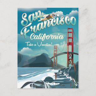 Reisposter San Francisco Vacation Briefkaart