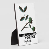 Reisposter Sherwood Forest England Fotoplaat (Zijkant)