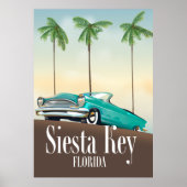 Reisposter Siesta Key Florida Poster (Voorkant)