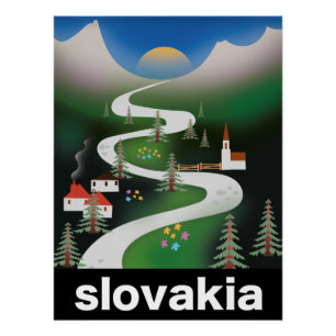 Reisposter Slowakije Perfect Poster